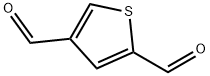 thiophene-2,4-dicarbaldehyde Structure