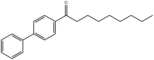 1-(biphenyl-4-yl)nonan-1-one Structure