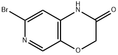 7-溴-1H-吡啶并[3,4-B][1,4]噁嗪-2(3H)-酮, 943995-72-0, 结构式