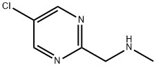 (5-chloropyrimidin-2-yl)-N-methylmethanamine Struktur
