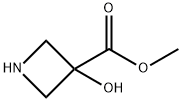 methyl 3-hydroxyazetidine-3-carboxylate, 950691-64-2, 结构式