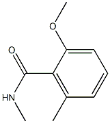 2-甲氧基-N,6-二甲基苯甲酰胺, 95330-31-7, 结构式