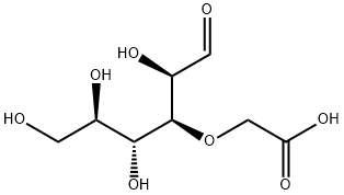 3-O-羧甲基-D-葡萄糖 结构式