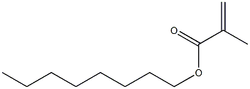 甲基丙烯酸辛酯,,结构式