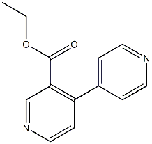 4-吡啶-烟酸乙酯, , 结构式