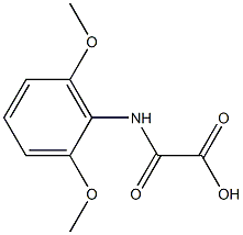 2,6-Dimethoxyanilino(oxo)acetic acid Struktur
