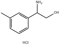 2-AMINO-2-(3-METHYLPHENYL)ETHAN-1-OL HCL Structure