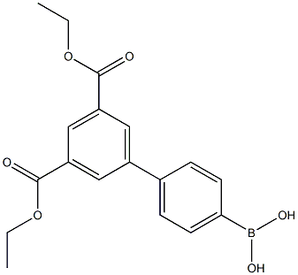 3,5-二乙氧羰基苯硼酸频哪醇酯, , 结构式
