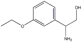 2-AMINO-2-(3-ETHOXYPHENYL)ETHAN-1-OL Structure