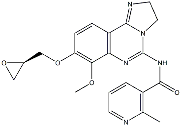 (R)-N-(7-methoxy-8-(oxiran-2-ylmethoxy)-2,3-dihydroimidazo[1,2-c]quinazolin-5-yl)-2-methylnicotinamide|