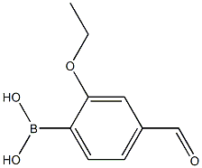 (2-Ethoxy-4-formylphenyl)boronic acid Structure