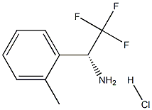 (R)-2,2,2-TRIFLUORO-1-(O-TOLYL)ETHANAMINE HCL Struktur