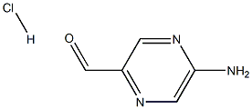 5-AMINOPYRAZINE-2-CARBALDEHYDE HCL
