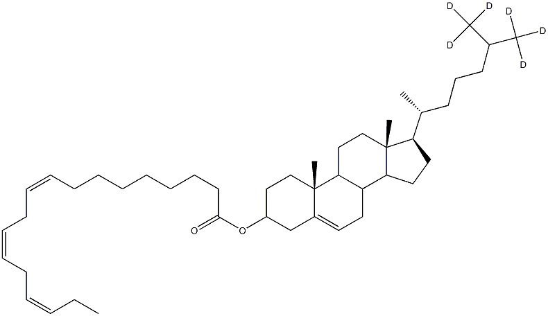 Cholesteryl-26,26,26,27,27,27-d6 linolenate
		
	