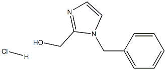 (1-benzyl-1H-imidazol-2-yl)methanol hydrochloride Structure