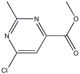 methyl 6-chloro-2-methylpyrimidine-4-carboxylate