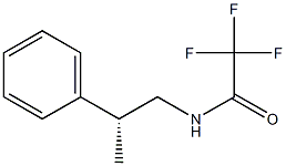 (R)-2,2,2-trifluoro-N-(2-phenylpropyl)acetamide Structure