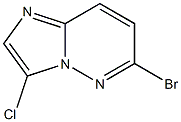 3-氯-6-溴咪唑并(1.2-B)哒嗪,2166861-46-5,结构式