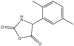 4-(2,5-二甲基苯基)噁唑烷-2,5-二酮, , 结构式