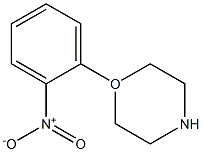 1-(2-nitrophenyl)-Morpholine Structure