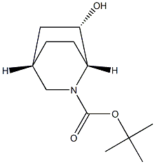 (1R,4S,6S)-tert-butyl 6-hydroxy-2-azabicyclo[2.2.2]octane-2-carboxylate Structure