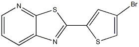 2-(4-bromothiophen-2-yl)thiazolo[5,4-b]pyridine,,结构式