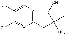 2-amino-3-(3,4-dichlorophenyl)-2-methylpropan-1-ol Structure