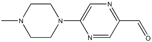 5-(4-methylpiperazin-1-yl)pyrazine-2-carbaldehyde Structure