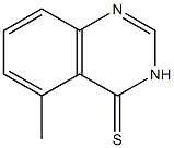 5-methylquinazoline-4(3H)-thione Structure