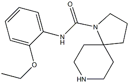 N-(2-ethoxyphenyl)-1,8-diazaspiro[4.5]decane-1-carboxamide Structure
