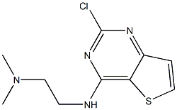 N1-(2-chlorothieno[3,2-d]pyrimidin-4-yl)-N2,N2-dimethylethane-1,2-diamine Structure