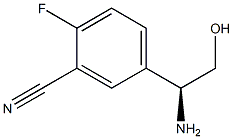 (S)-5-(1-amino-2-hydroxyethyl)-2-fluorobenzonitrile