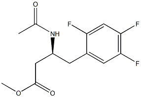 1391554-42-9 (S)-3-乙酰氨基-4-(2,4,5-三氟苯基)丁酸甲酯