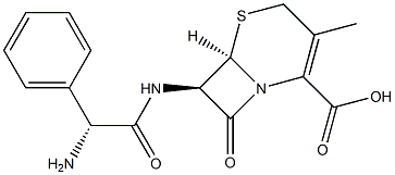头孢氨苄杂质D(EP) 结构式