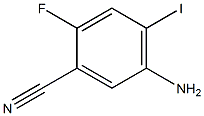 5-Amino-2-fluoro-4-iodo-benzonitrile Structure