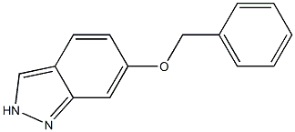 6-Benzyloxy-2H-indazole Struktur
