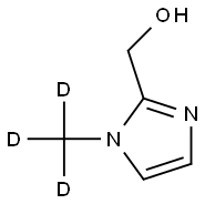 (1-(methyl-d3)-1H-imidazol-2-yl)methanol Struktur