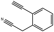 2-(2-乙炔基苯基)乙腈,1000512-52-6,结构式
