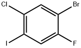 4-溴-2-氯-5-氟碘苯, 1000572-73-5, 结构式