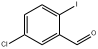 5-氯-2-碘苯甲醛 结构式
