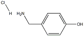 4-Aminomethyl-phenol hydrochloride Structure