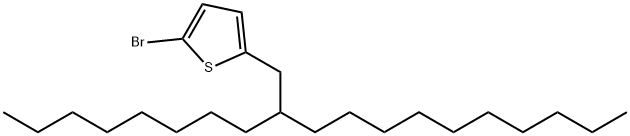 2-溴-5-(2-辛基十二烷基)噻吩,1004524-17-7,结构式