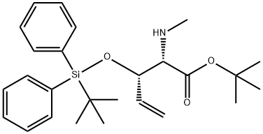 tert-butyl (2S,3S)-3-(tert-butyldiphenylsilyloxy)-2-(methylamino)-4-pentenoate