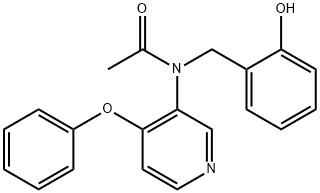 Acetamide, N-[(2-hydroxyphenyl)methyl]-N-(4-phenoxy-3-pyridinyl)|Acetamide, N-[(2-hydroxyphenyl)methyl]-N-(4-phenoxy-3-pyridinyl)