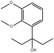 3-(2,3-Dimethoxyphenyl)pentan-3-ol Struktur