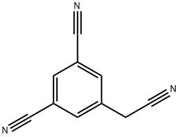 5-(cyanomethyl)benzene-1,3-dinitrile,1006302-53-9,结构式