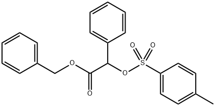 benzyl 2-phenyl-2-(tosyloxy)acetate Struktur