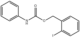 2-iodobenzyl phenylcarbamate Structure