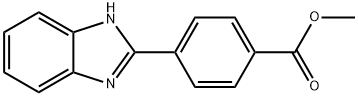 methyl 4-(1H-benzo[d]imidazol-2-yl)benzoate Struktur