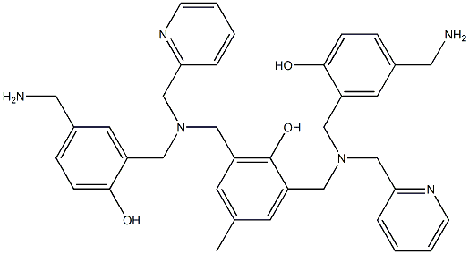1009318-36-8 Phenol, 2,6-bis[[[[5-(aminomethyl)-2-hydroxyphenyl]methyl](2-pyridinylmethyl)amino]methyl]-4-methyl-